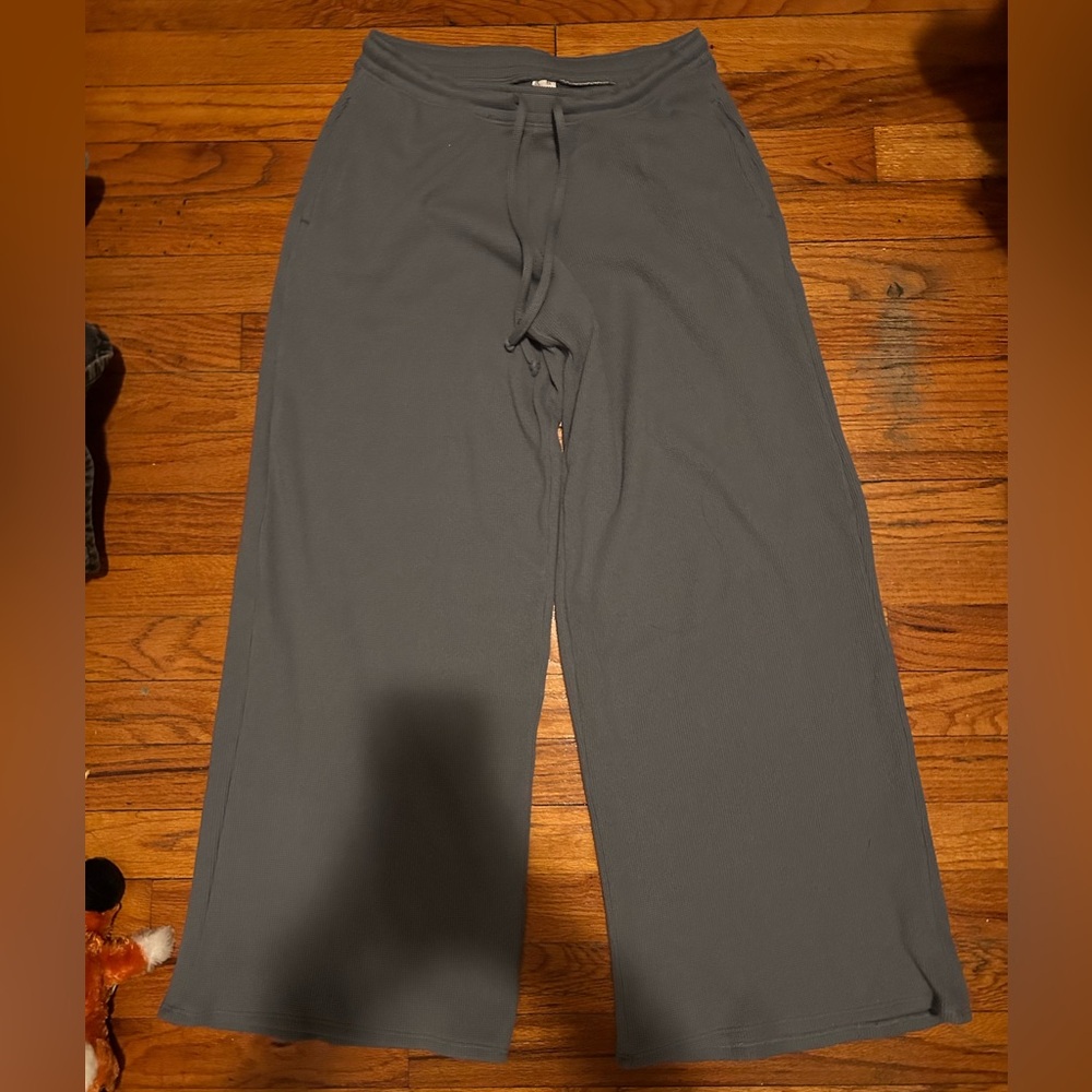Hollister Gray Wide-Leg Pants